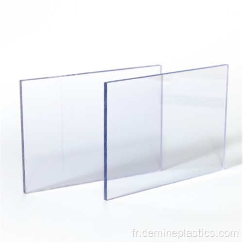 Vente chaude feuille de plastique en polycarbonate solide 4mm